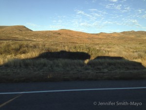 Big T and Ducky escort Team Gritty through the Barrilla Mountains, West Texas.
