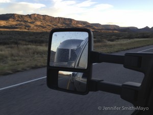 Big T and Ducky escort Team Gritty through the Barrilla Mountains, West Texas.