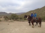Our guide, Amanda, snapped this photo of us during a pause to admire the vista of the Tonto National Forest.