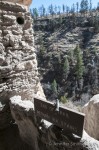 Guy reaches the end of the cave trail