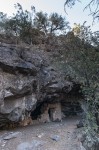 Two-room structure in small cave along the Trail to the Past