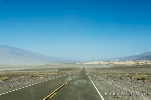 Dust storm, Death Valley National Park, California
