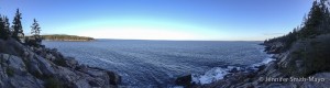 Acadia National Park coastline, Mount Desert Island, Maine
