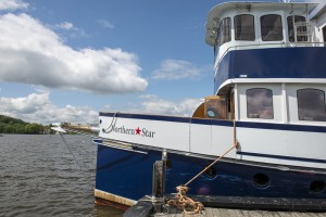 Team Gritty went on a Northern Star lake cruise on Lake Memphremagog in Newport, Vermont