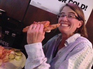 At Syd's Bar Jen tackles a Hoosier favorite: Breaded Tenderloin Sandwich