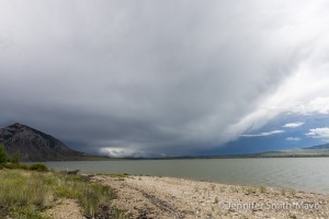 Storm approaches, Buffalo Bill State Park, Cody, Wyoming