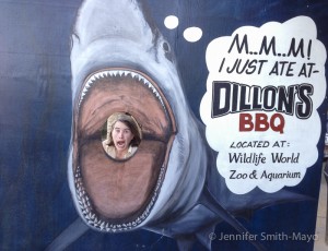 Team Gritty ate too much BBQ....